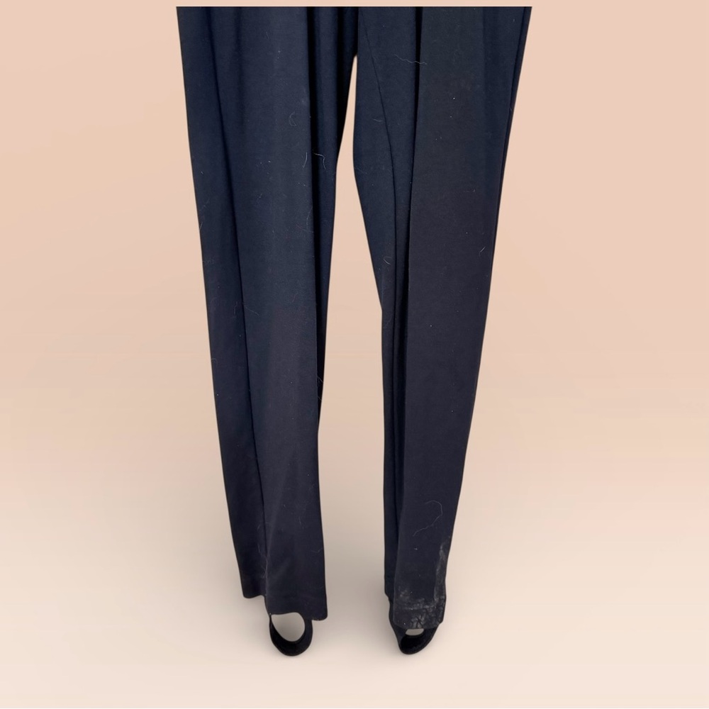 Vintage denim jumpsuit with black leggings - Picture 6 of 9